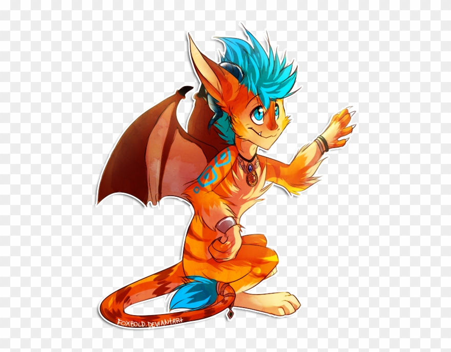 He's A Carefree Mischievous Little Creature With A - Cartoon Clipart