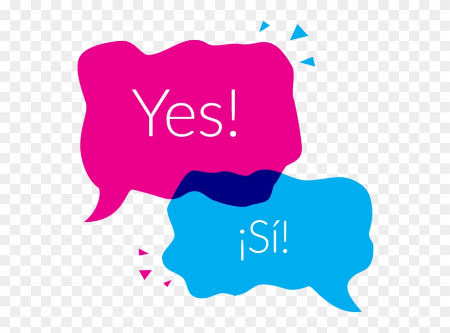 Translate From Spanish To English, Or English To Spanish - Graphic Design Clipart