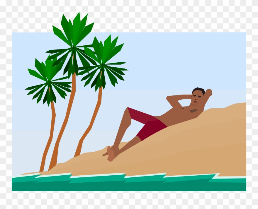 Trees Clipart Man - Png Download