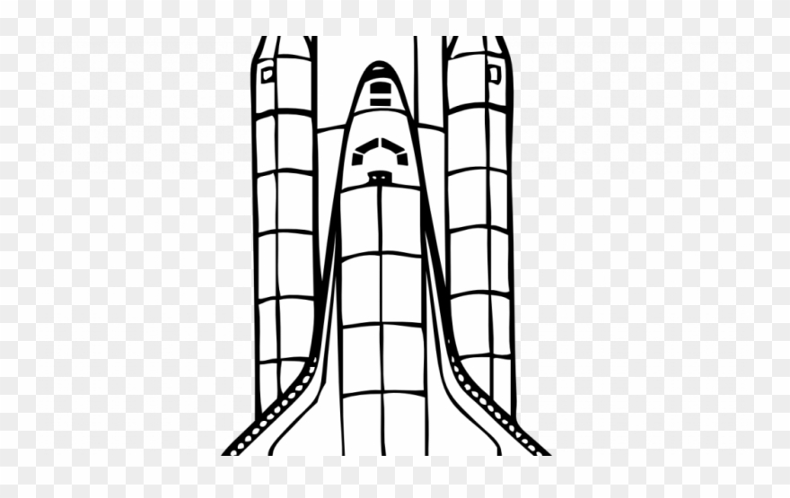 Pages Liftoff Black White Line Art Book Colouring 1331px - Printable Space Shuttle Coloring Pages Clipart