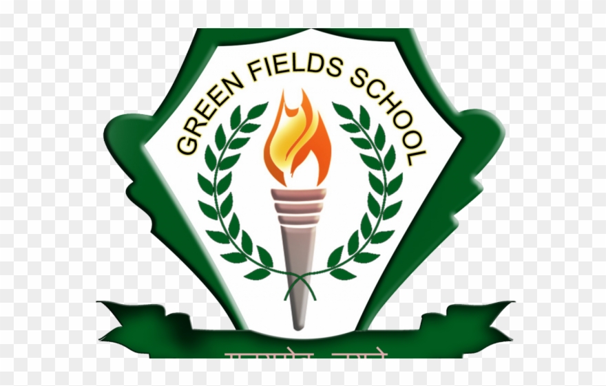 Feilds Clipart School Grounds - Green Fields School Logo - Png Download