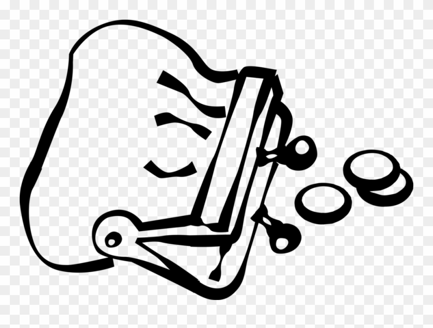 Vector Illustration Of Coin Change Purse Money Bag Clipart