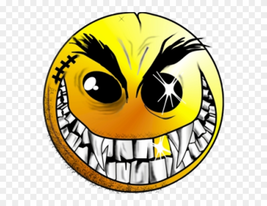 Evil Smiley Face Png Clipart