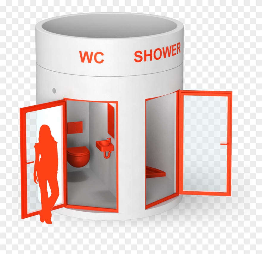 Bboxx Sanitäranlage Wc/dusche Clipart