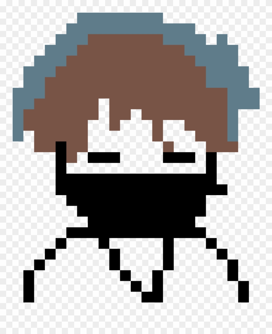 For Katie She's Fucking Dumb - Pixel Art Cute Ghost Clipart