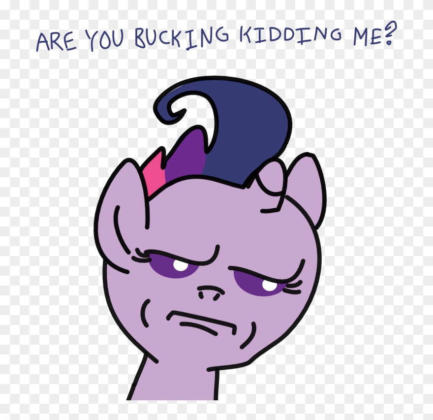Are You Fucking Kidding Me - Mlp Baby Twilight Comic Clipart