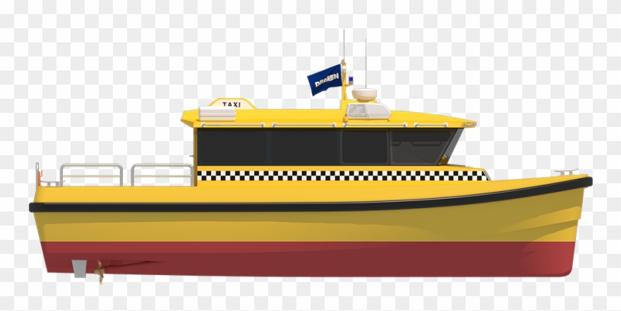 Low Maintenance - Taxi Boat Png Clipart