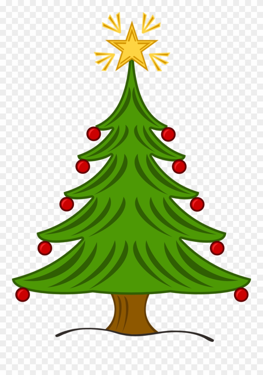 Excelent Art Christmas Tree Craft Clipart Vintage Black - Christmas Tree Clip Art Free - Png Download