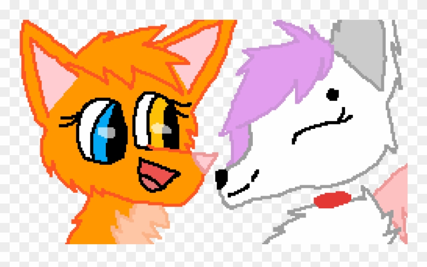 Ember And Grace - Cartoon Clipart