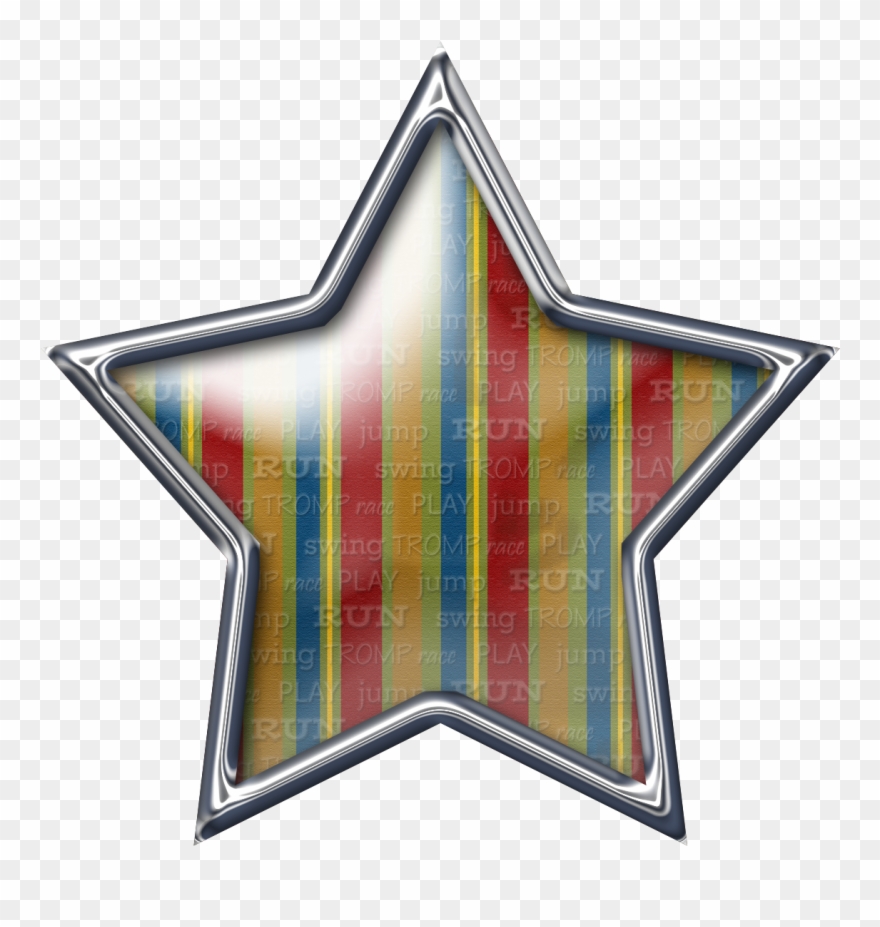 Free Digital Scrapbook Elements - Star Clipart