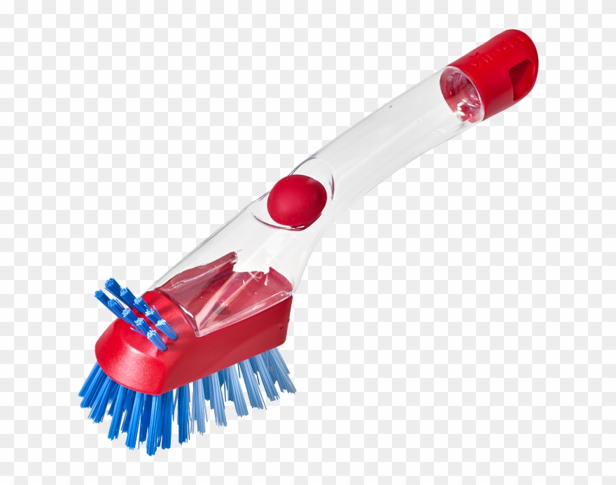 Powerfibres Dish Brush Soap Dispenser - Brosse Avec Distributeur De Savon Clipart