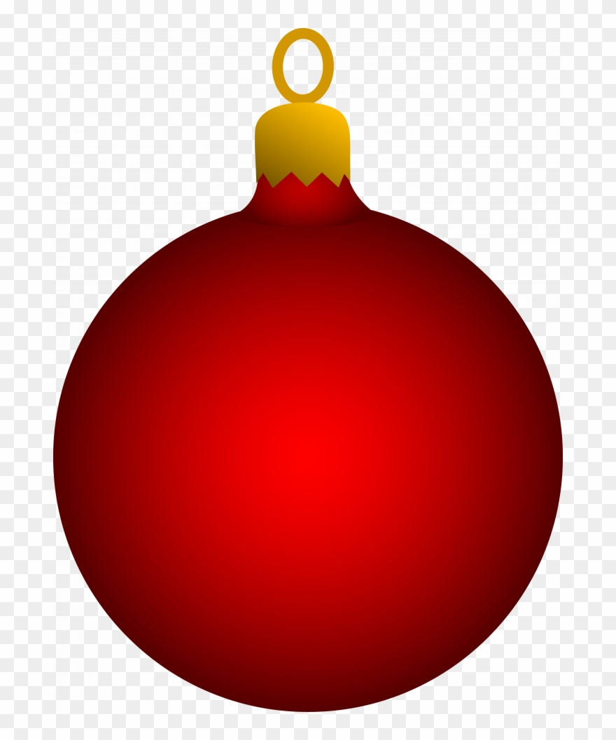 Christmas Ball Clipart Tree Phenomenal Ornaments Clip - Red Ornament Clip Art - Png Download