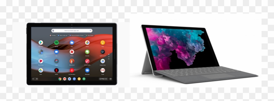 Pixel Slate Vs Surface Pro - Google Pixel Slate Png Clipart