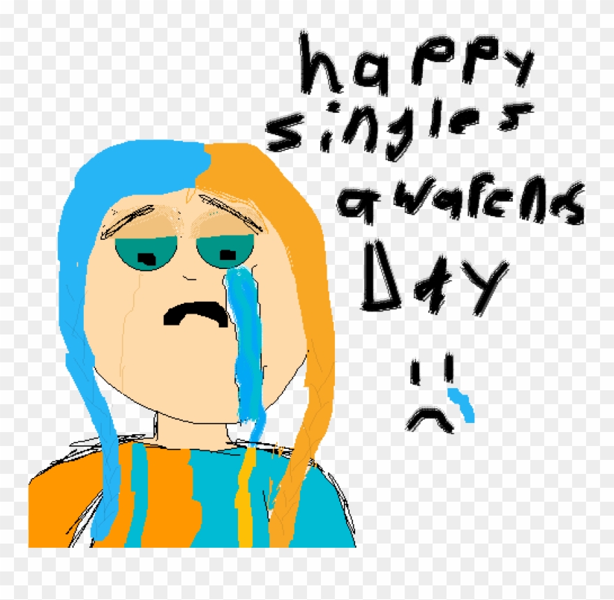 Happy Singles Awareness Day Clipart