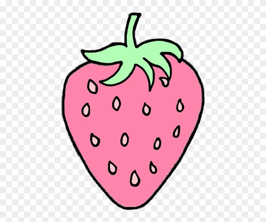 Overlay Image - Cute Strawberry Clipart