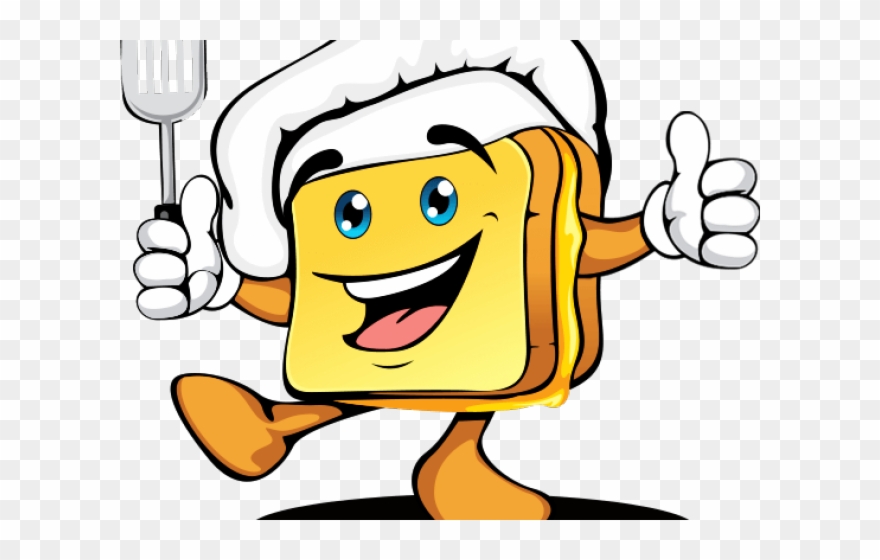 Grilled Cheese Clipart Ooey Gooey - Cartoon Grilled Cheese Clipart - Png Download