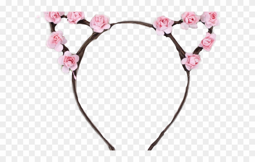 Headband Clipart Rose Crown - Artificial Flower - Png Download