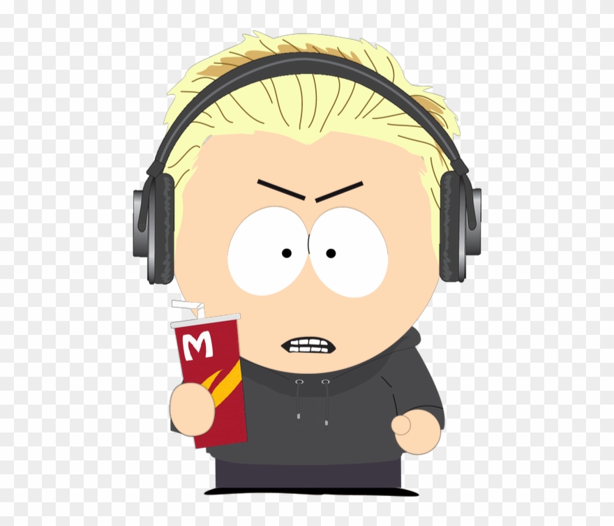 Xqc In South Park - Cartoon Clipart