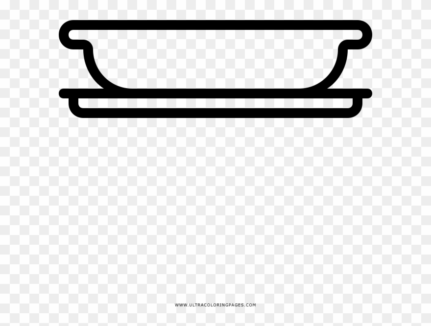 Soup Bowl Coloring Page - Line Art Clipart