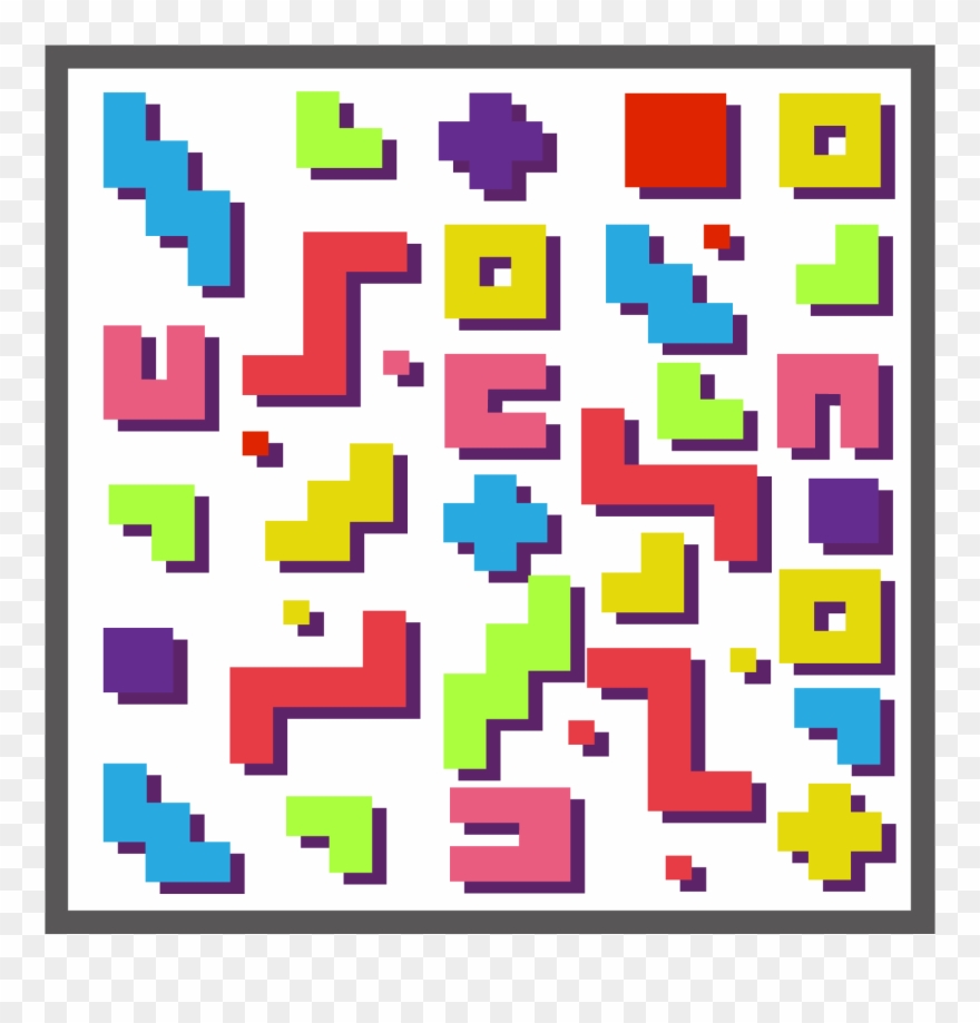 Memphis Art High Saturation Bit Machine Geometry Png - Vector Graphics Clipart