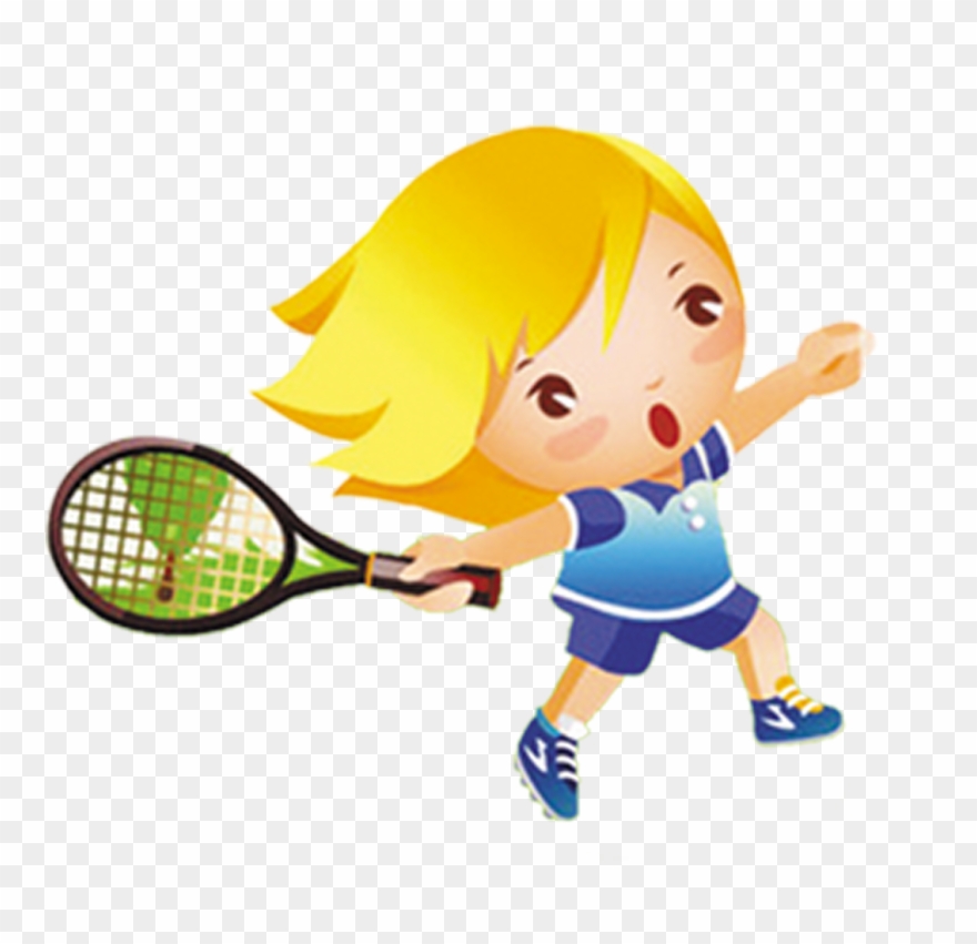 Tennis Girl Clip Art Transprent Png Transparent Png