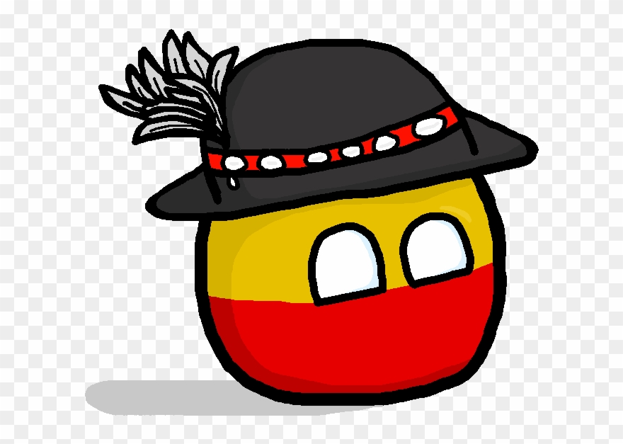 Warsawball - Warsaw Countryball Clipart