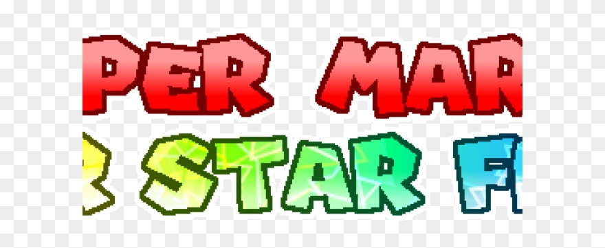 Super Mario Clipart One Star - Png Download