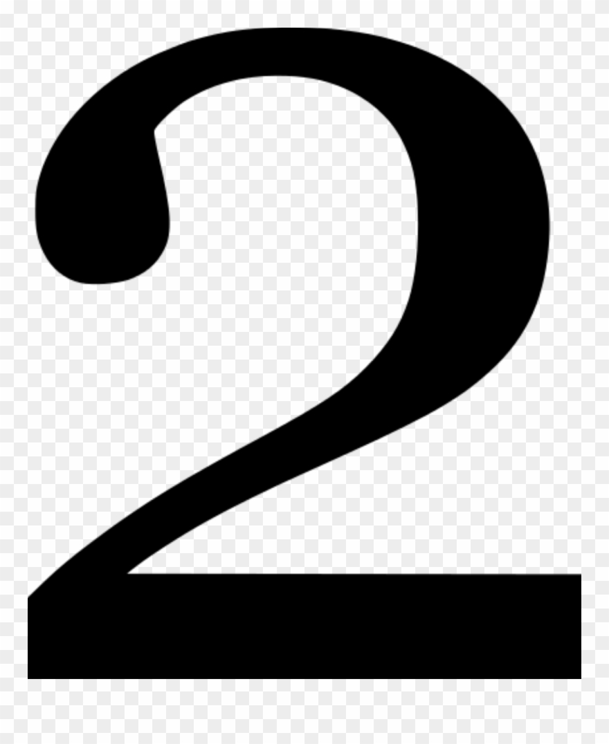 Pictures, Free - Numeros Dois Clipart