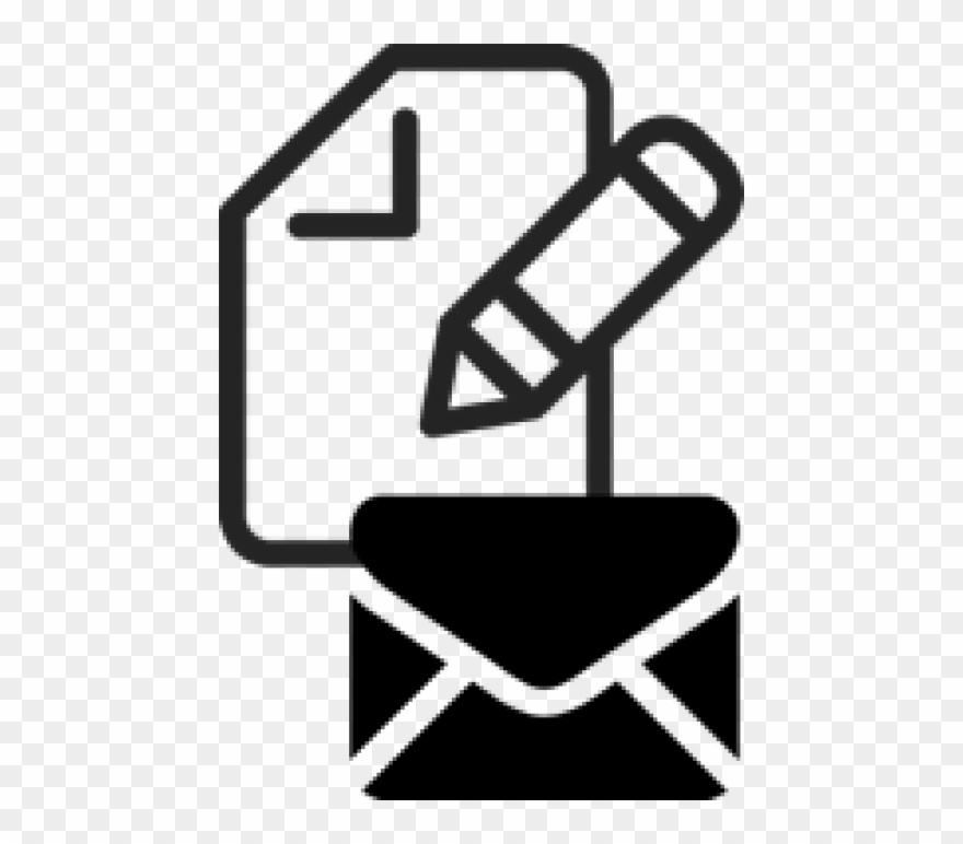 Step 2 Send It - Grey Background Mail Icon Clipart