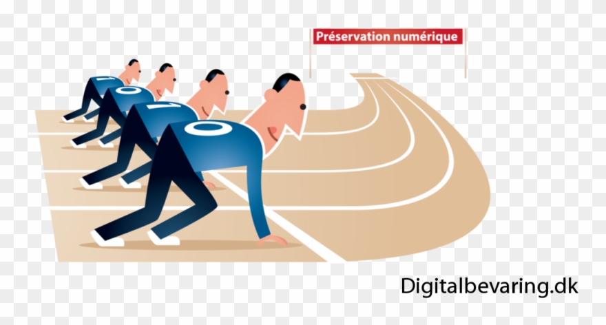 Gettingstarted Digitalpreservation Fr - Starting Line Clipart