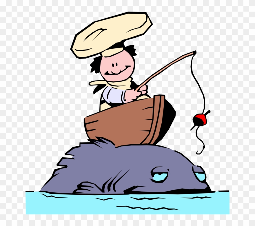 Vector Illustration Of Culinary Cuisine Restaurant - Cartoon Chef Clipart