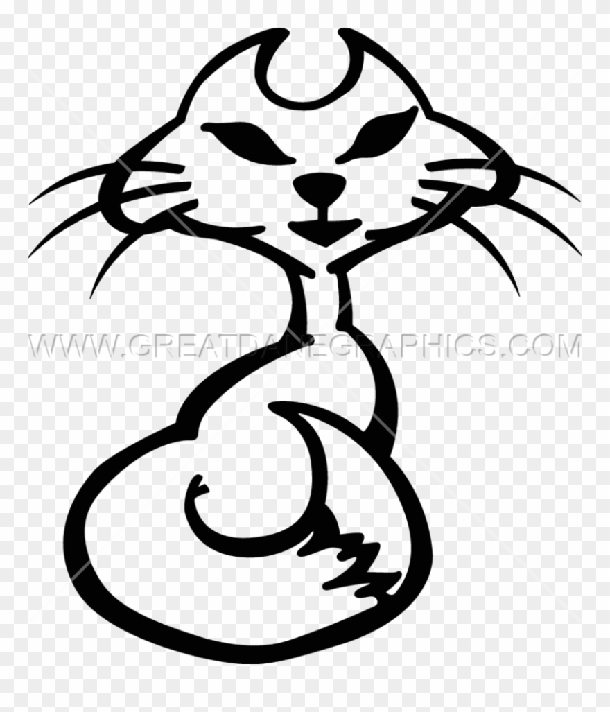 Sassy Cat Clipart - Png Download