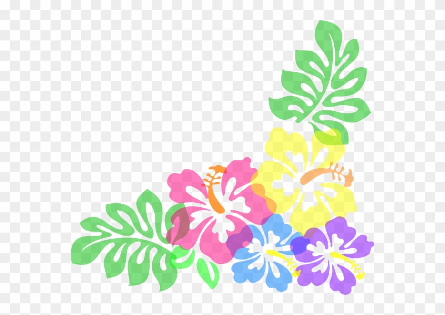 Clipart Of Wallpaper, Desktops And Wallpaper Hd View - Hibiscus Clip Art - Png Download