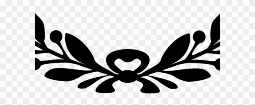 Square Clipart Laurel Wreath - Numero 4 Na Numerologia - Png Download