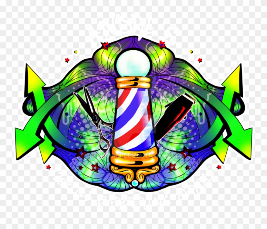Barber Shop Logo Png Clipart