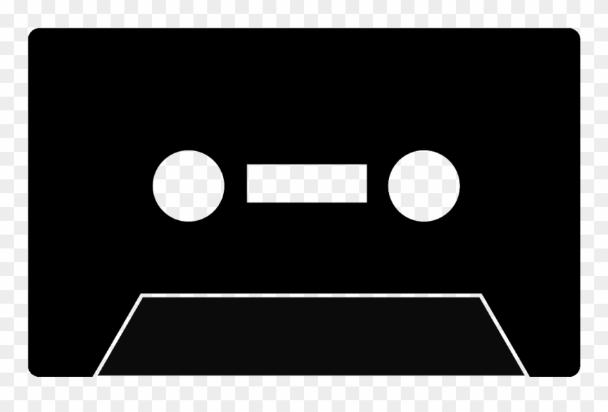 Analog Audio Cassettes - Circle Clipart