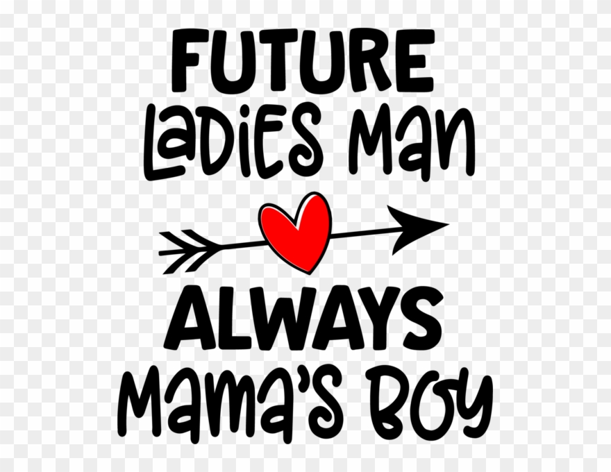 Future Ladies Man - Heart Clipart