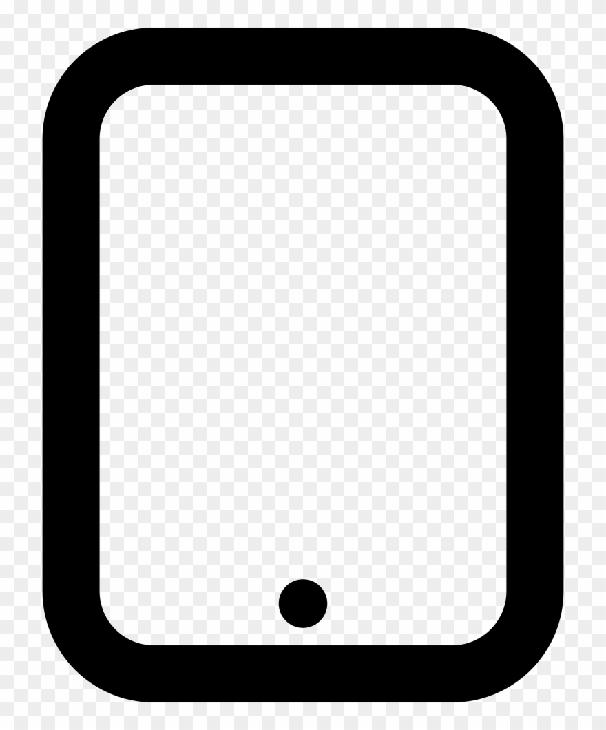 Tablet Back Part Comments - Uber Vetor Clipart