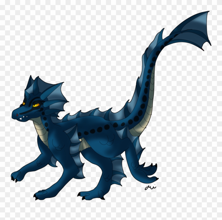 Slippery Serpent Sneaking Sneakily - Dragon Clipart