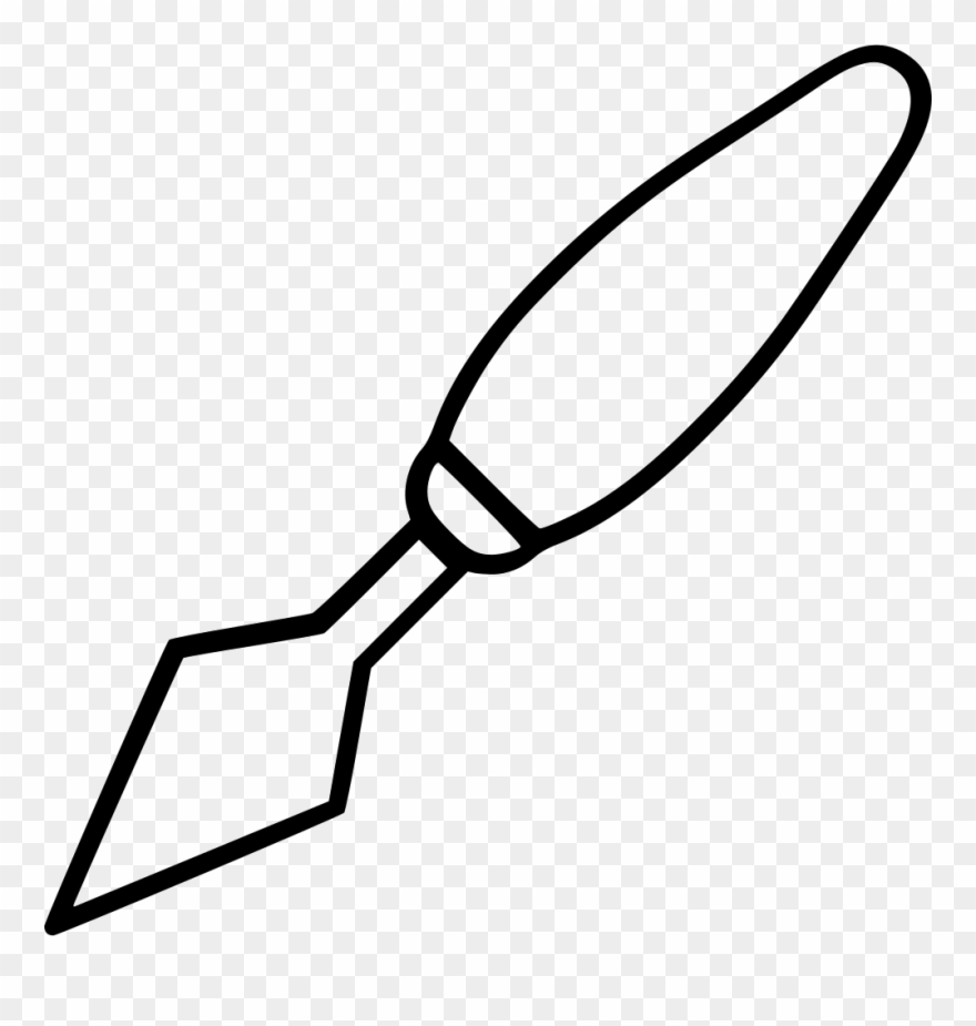 Putty Knife Comments Clipart