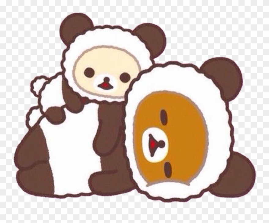 Kawaii Sticker - Kawaii Rilakkuma Clipart