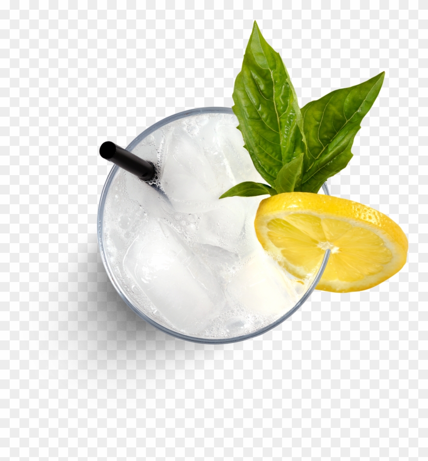 V Tom Collins Top - Mojito Clipart