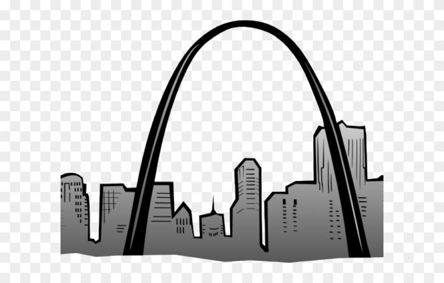 Louis Clipart Arch Clipart - St Louis Arch Clip Art - Png Download