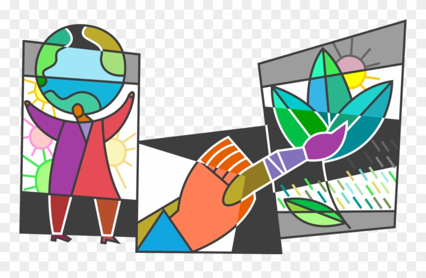 Vector Illustration Of Environmental Responsibility Clipart
