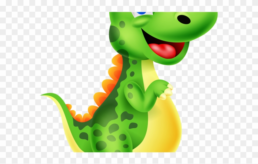 Chameleon Clipart Exotic Animal - Imagem De Dinossauro Em Desenho - Png Download