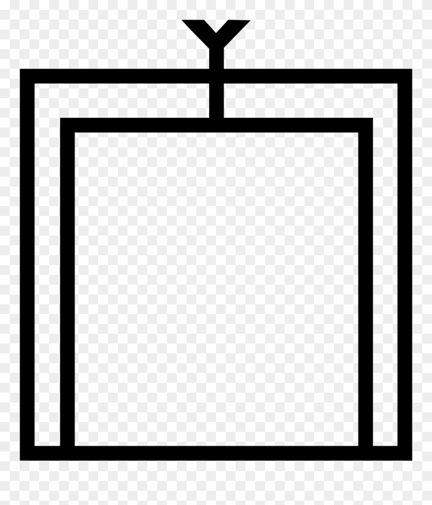 Open - Line Art Clipart