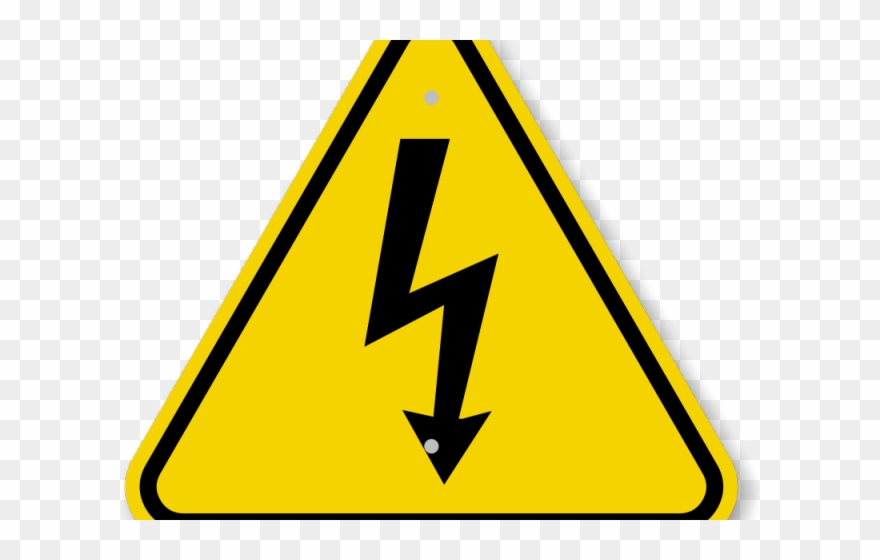 Electricity Clipart Electric Shock - Example Of Triangle In Daily Life - Png Download