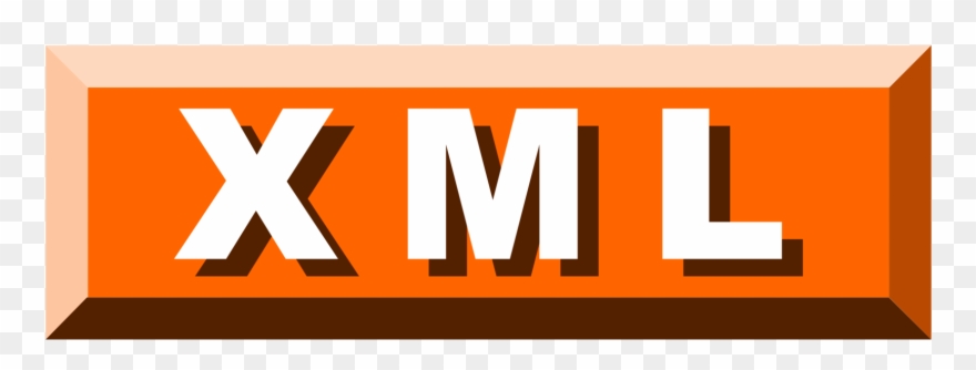 Xml Logo Filename Extension Brand Button - Xml Button Clipart
