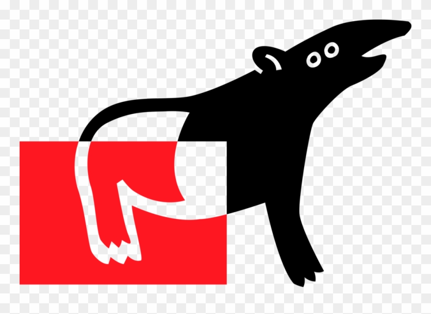 Vector Illustration Of Anteater Eats Ant And Termite - Punxsutawney Phil Clipart