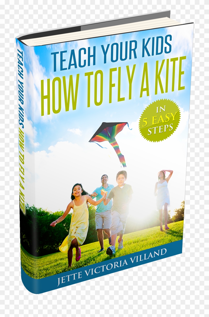 How To Fly A Kite - Book Cover Clipart